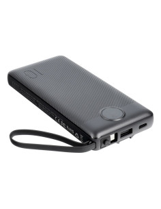 Banque d'énergie VEGER 10 000 mAh avec câbles Micro USB / Type C / Lightning C10 intégrés (W1116) noir 2