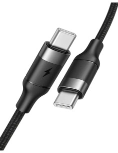 VEGER câble Type C vers Type C PD 5A 100W CC02 1,5 m noir