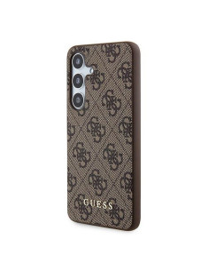 Coque GUESS pour SAMSUNG A55 GUOHCSA55G4GFBR (PU 4G Classic Metal Logo) marron 2