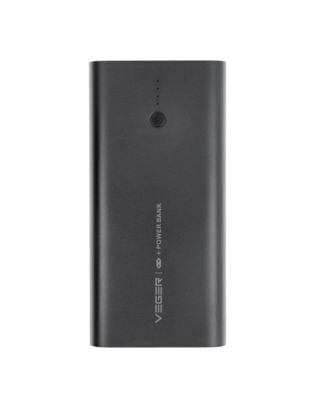 VEGER powerbank 10 000 mAh PD QC3.0 20W ACE100 (W1146) noir