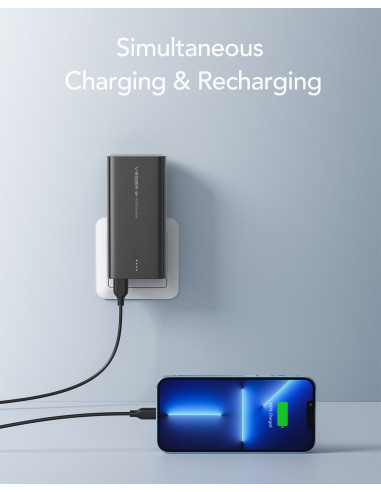 VEGER powerbank 10 000 mAh PD QC3.0 20W ACE100 (W1146) noir