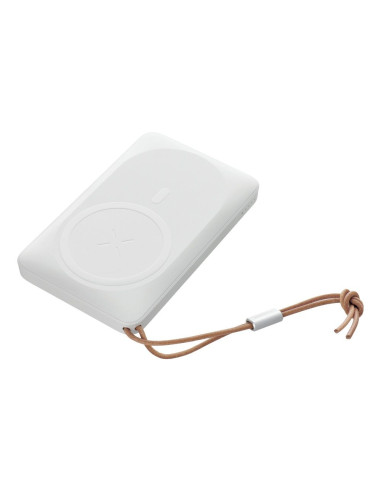 Banque d'énergie VEGER 10 000 mAh avec charge inductive compatible avec MagSafe PD QC3.0 2A 20W MagOn (VP1151 / W1151) blanc