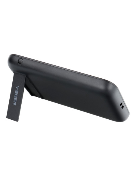Banque d'énergie VEGER 5 000 mAh avec charge inductive compatible avec MagSafe PD QC3.0 2A 20W MagOn Kick (V0553P / W0553P) noir