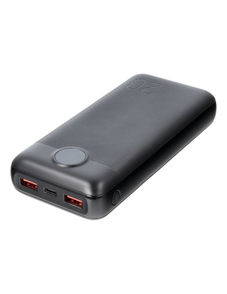 VEGER powerbank 20 000 mAh PD QC3.0 2A 20W L20S (VP2039PD / W2039PD) noir
