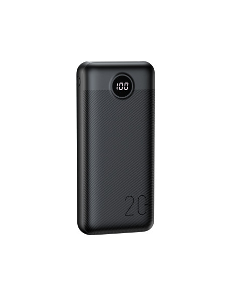 VEGER powerbank 20 000 mAh PD QC3.0 2A 20W L20S (VP2039PD / W2039PD) noir