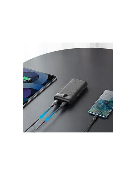 VEGER powerbank 20 000 mAh PD QC3.0 2A 20W L20S (VP2039PD / W2039PD) noir