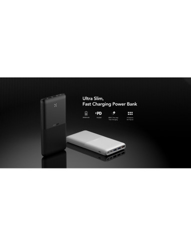 VEGER powerbank 20 000 mAh PD QC3.0 3A 20W S22 (W2060) blanc EOL
