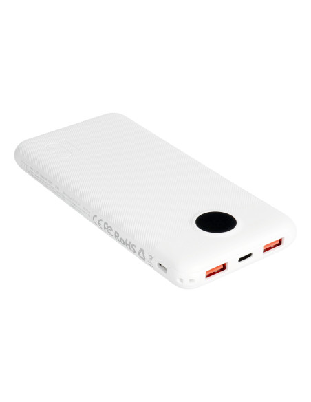VEGER powerbank 10 000 mAh PD QC3.0 2A 20W L10S (W1105PD) white