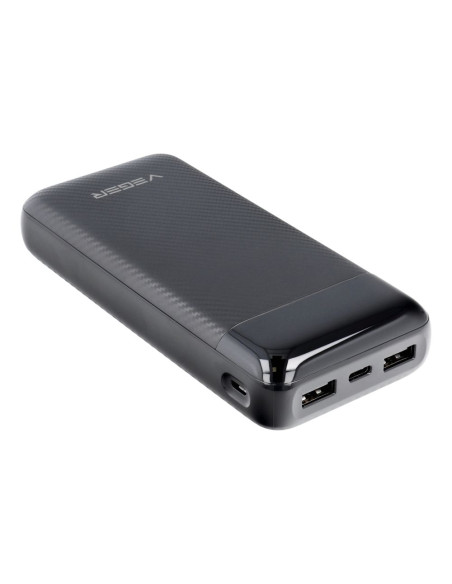 Banque d'énergie VEGER 20 000 mAh L21 (W2019) noir.