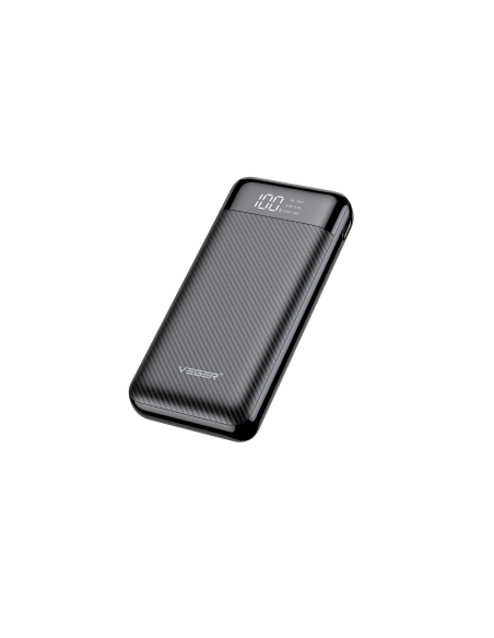 Banque d'énergie VEGER 20 000 mAh L21 (W2019) noir.