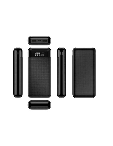 Banque d'énergie VEGER 20 000 mAh L21 (W2019) noir.