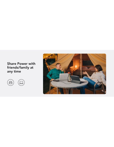 VEGER powerbank 25 000 mAh avec câbles Type C / Lightning PD 130W intégrés TCE130 (W2503) noir