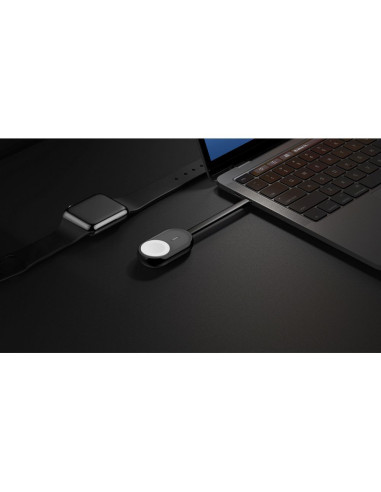 VEGER powerbank 1200 mAh pour montre compatible avec l'Apple Watch Pomme (W0102) blanc