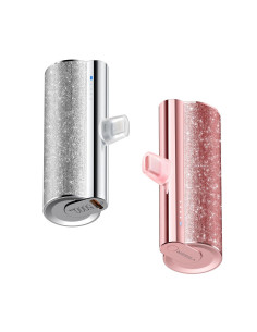 Banque d'énergie VEGER 5 000 mAh avec Lightning PD QC3.0 2.4A 12W PlugOn (W0573P) rose 2