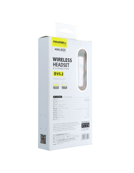 PAVAREAL casque / Écouteur bluetooth PA-BT27 blanc