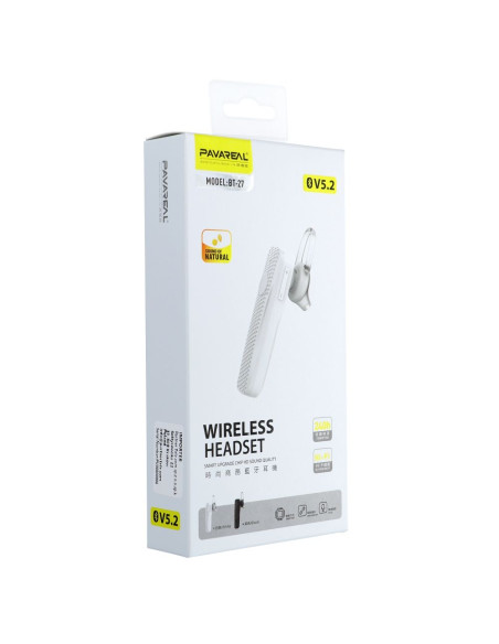 PAVAREAL casque / Écouteur bluetooth PA-BT27 blanc