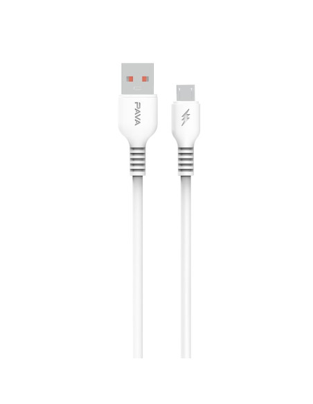 PAVAREAL Câble USB à Micro 5A PA-DC73M 1 m. blanc