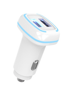 PAVAREAL chargeur de voiture 2x USB 4,8A PA-CC61 blanc