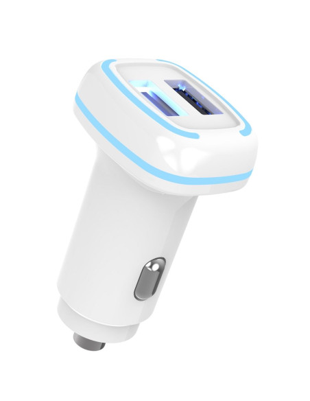 PAVAREAL chargeur de voiture 2x USB 4,8A PA-CC61 blanc