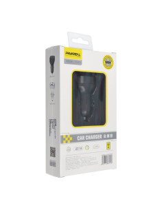 PAVAREAL chargeur de voiture Type C PD 20W + USB 5A PA-CC63 noir 2