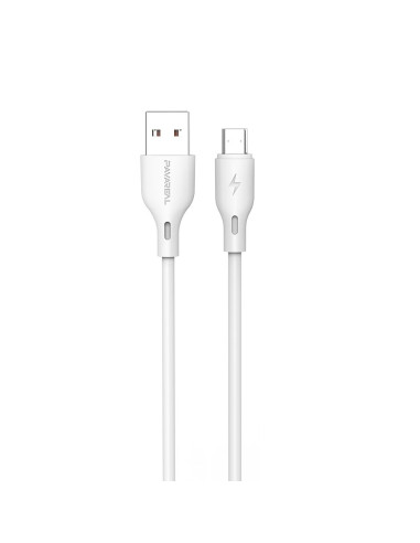 PAVAREAL Câble USB à Micro 6A PA-DC186M 1 m. blanc