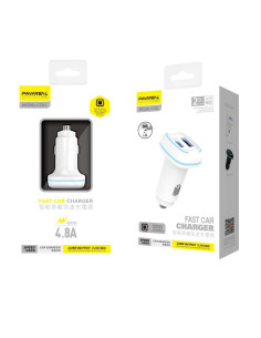 PAVAREAL chargeur de voiture 2x USB 4.8A PA-CC61 noir 2