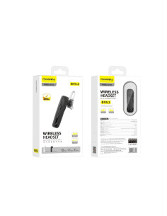 PAVAREAL oreillette/écouteur bluetooth PA-BT27 noir 2