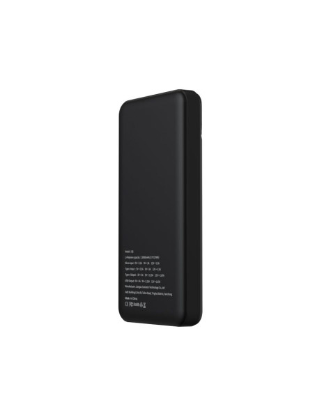 PURIDEA powerbank 10 000 mAh PD QC3.0 3A 20W Q6 noir