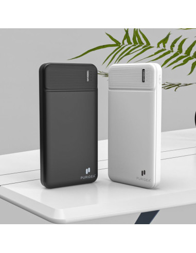 PURIDEA powerbank 10 000 mAh PD QC3.0 3A 20W Q6 noir