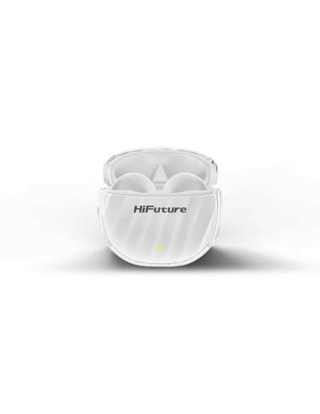 HiFuture FLYBUDS3 Écouteurs élégants sans fil (ENC) (IPX5) TWS blanc