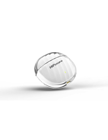 HiFuture FLYBUDS3 Écouteurs élégants sans fil (ENC) (IPX5) TWS blanc