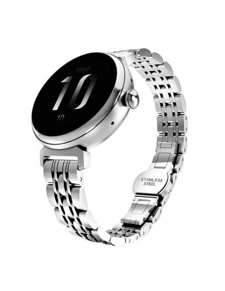 HiFuture AURA metal smartwatch avec appel (IP68) argent