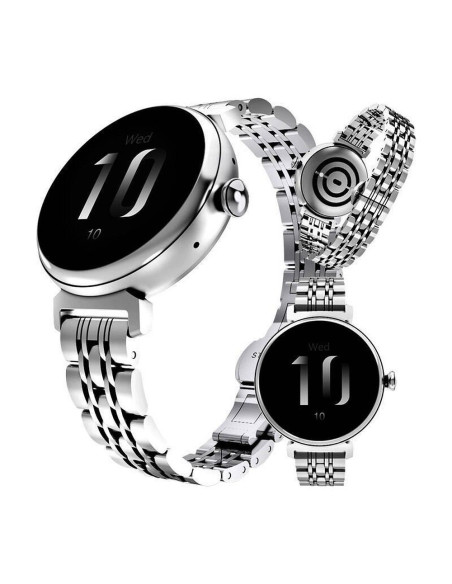 HiFuture AURA metal smartwatch avec appel (IP68) argent