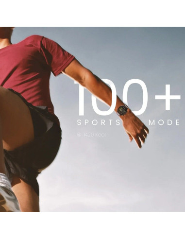 HiFuture AIX smartwatch en acier inoxydable avec intelligence artificielle (OLED) (CORNING GORILLA GLASS) argenté