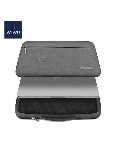 WiWU - Waterproof Laptop Bag 14,2" Pilot Sleeve - gray
