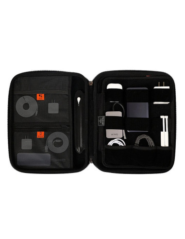 WiWU - Sacoche étanche pour tablette jusqu'à 11'' Sac Hardshell parallèle - noir