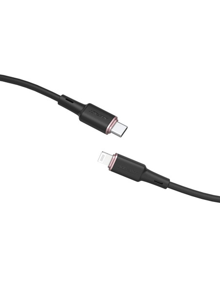 ACEFAST Câble Type C vers Lightning MFi 3A PD 30W C2-01 1,2 m noir