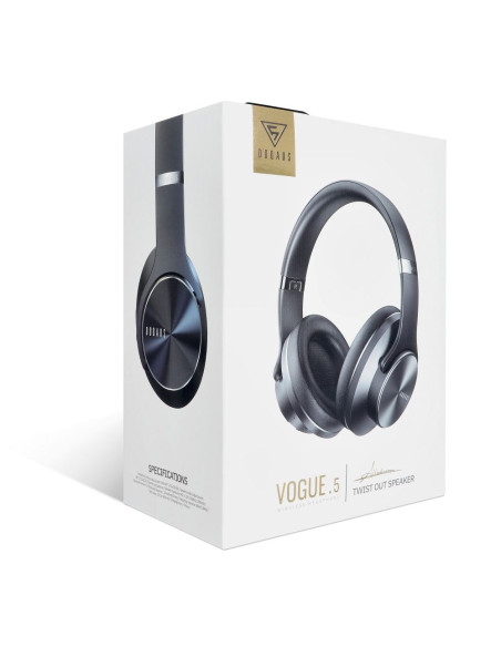 DOQAUS VOGUE 5 2in1 Haut-parleurs Mode Écouteurs noir