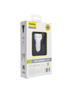 PAVAREAL chargeur de voiture Type C PD 20W + USB 5A PA-CC63 blanc 2