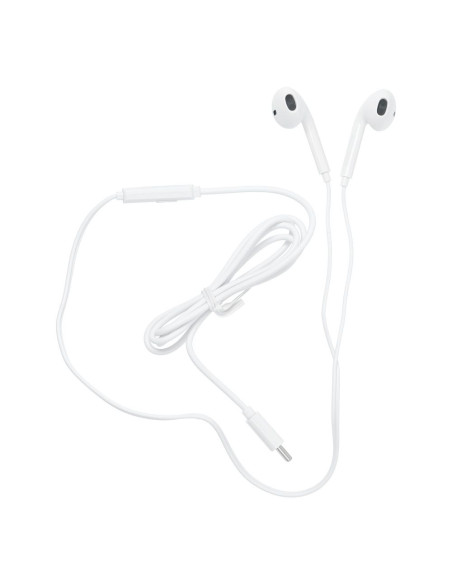 Écouteur PAVAREAL avec microphone Type C PA-M11C blanc [DAC].