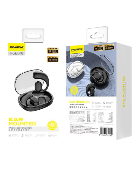Écouteurs sans fil / bluetooth PAVAREAL TWS PA-V15 noir