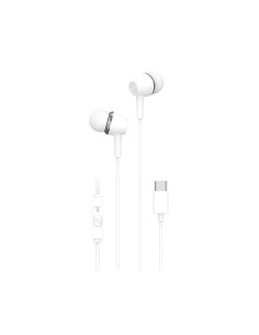 Écouteur PAVAREAL avec microphone Type C PA-M12 blanc [DAC].