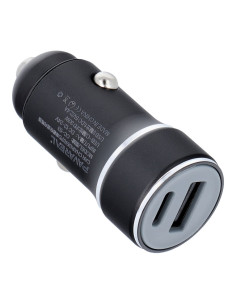 PAVAREAL chargeur de voiture USB A + Type C PD 30W PA-CC53 noir 2