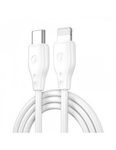 WiWU - Pioneer Wi-C002 Câble USB C vers Lightning série 30W - blanc
