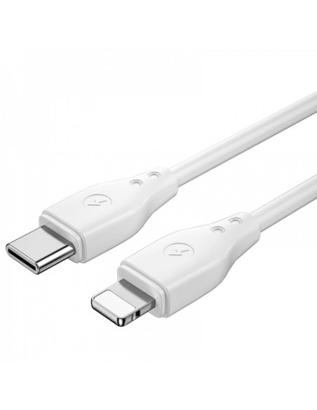 WiWU - Pioneer Wi-C002 Câble USB C vers Lightning série 30W - blanc