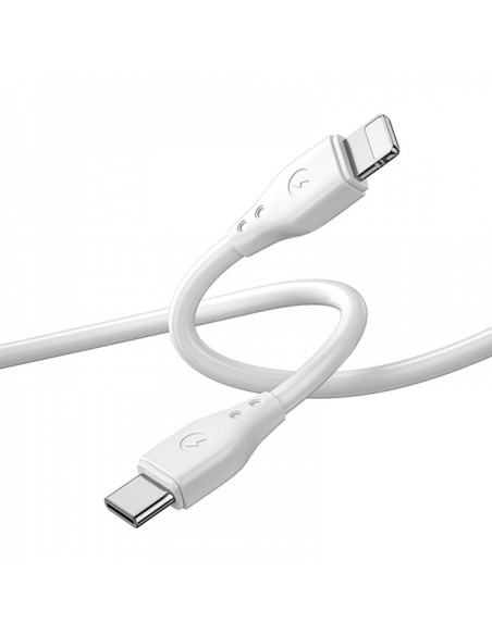 WiWU - Pioneer Wi-C002 Câble USB C vers Lightning série 30W - blanc