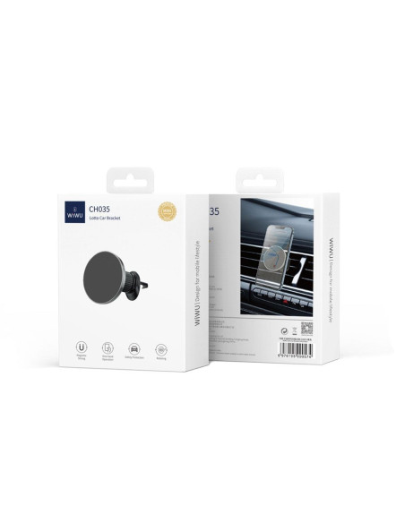WiWU - Support voiture magnétique CH035 pour calandre