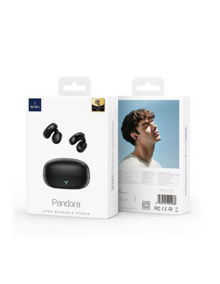 WiWU - Écouteurs sans fil OWS Pandora T17 - noir