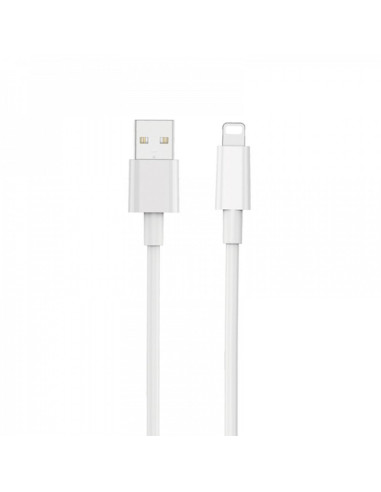 WiWU - Classic series USB cable Wi-C006 USB A vers Lightning 2.4A - blanc