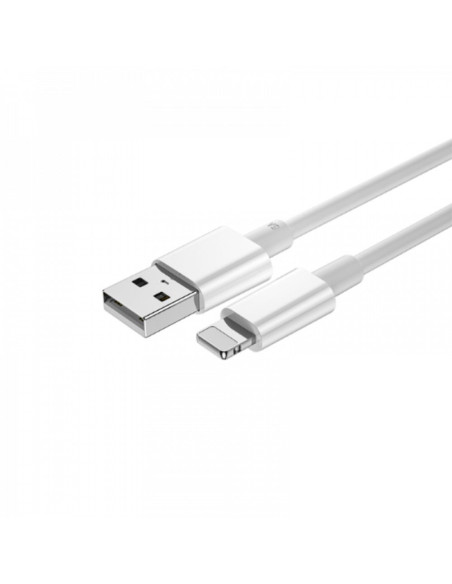 WiWU - Classic series USB cable Wi-C006 USB A vers Lightning 2.4A - blanc